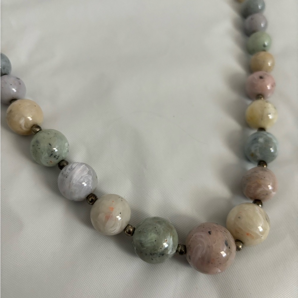 Pastel Large Bead Necklace